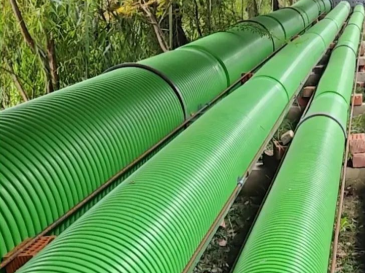 宜宾MPVE双壁波纹管污水项目